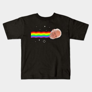 Harold Hide The Pain Nyan Cat Meme Kids T-Shirt